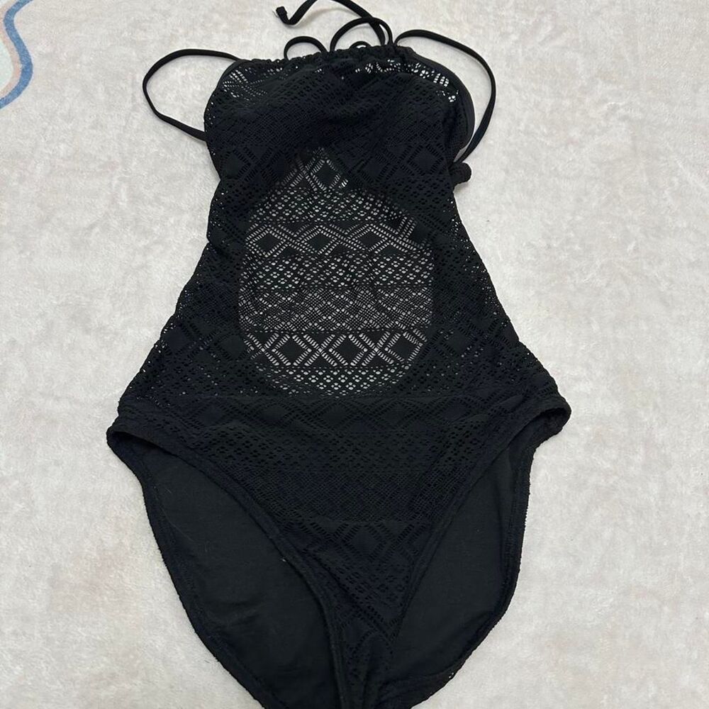 Kenneth-cole Women's Black Swimsuit-one-piece